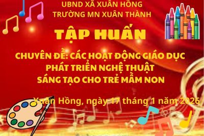 Chuyên đề: Các hoạt động giáo dục phát triển nghệ thuật sáng tạo cho trẻ mầm non